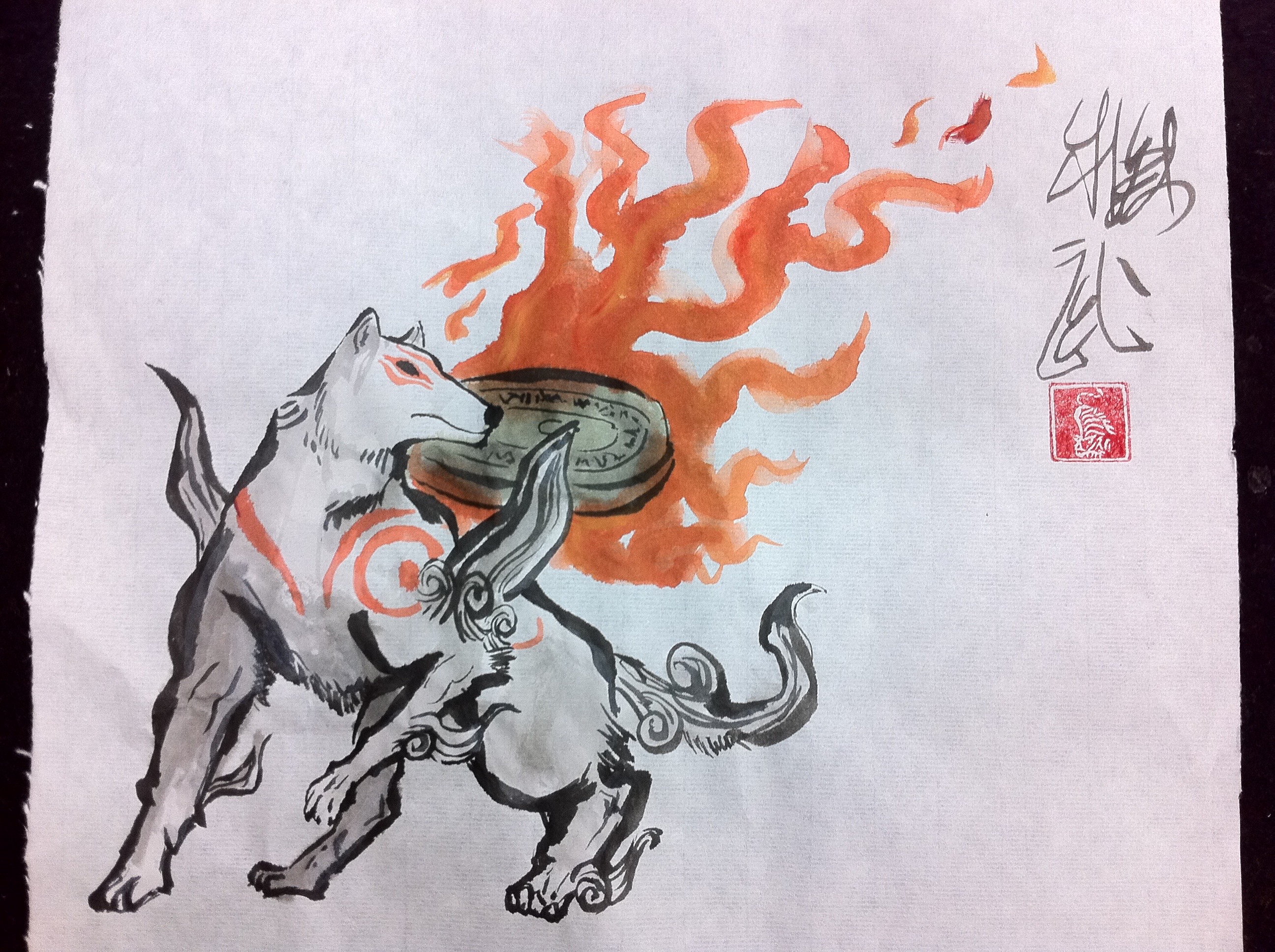 Traditional Artwork - Amaterasu